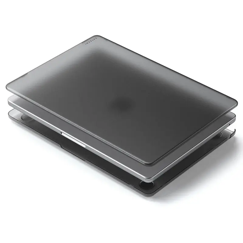Чехол-накладка Clear Shell для Apple MacBook Pro 16.2 (A2485/A2780/A2991/A3403/A3186) Черный - фото 4