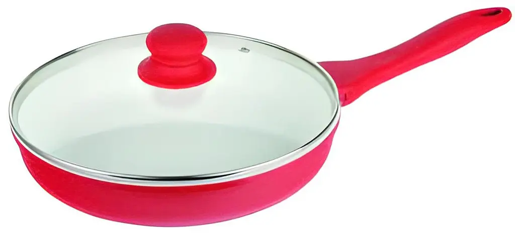 Сковорода Barton Steel BS-7020 20 см red