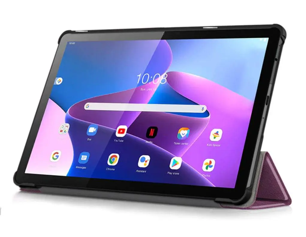 Чехол Primolux Slim Latch для планшета Lenovo Tab M10 3rd Gen 10.1" TB328 Purple - фото 3