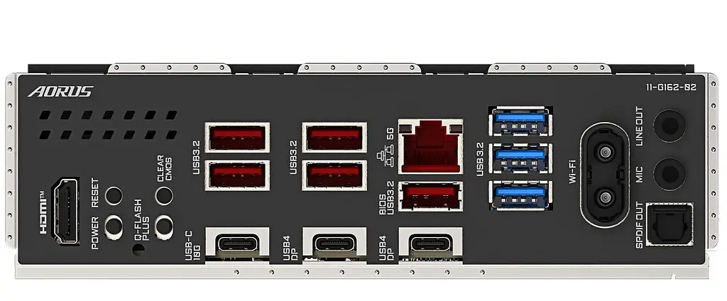 Материнська плата GIGABYTE X870E AORUS ELITE X3D (X870E AORUS ELITE X3D) (Socket AM5, AMD X870E, ATX) - фото 5