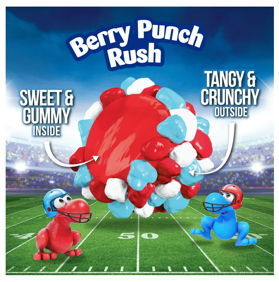 Драже Nerds Gummy Clusters Berry Punch Rush 141г - фото 2
