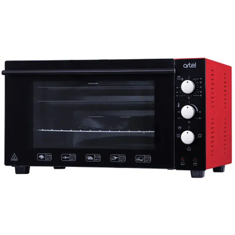Електропіч Artel MD 4218 L Red-Black - фото 2