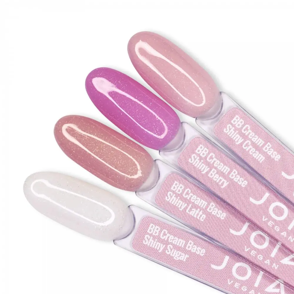Камуфлююча база для нігтів BB Cream Base 22 Shiny Sugar JOIA vegan 8 мл - фото 6