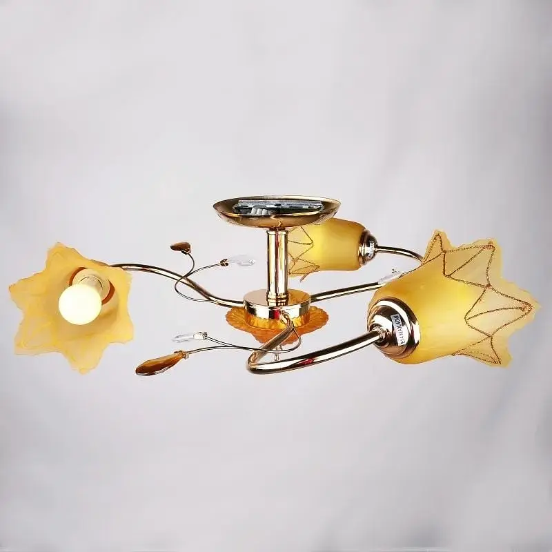 Люстра потолочная Brille флористика E14 40W G (LK-335C/3) - фото 5