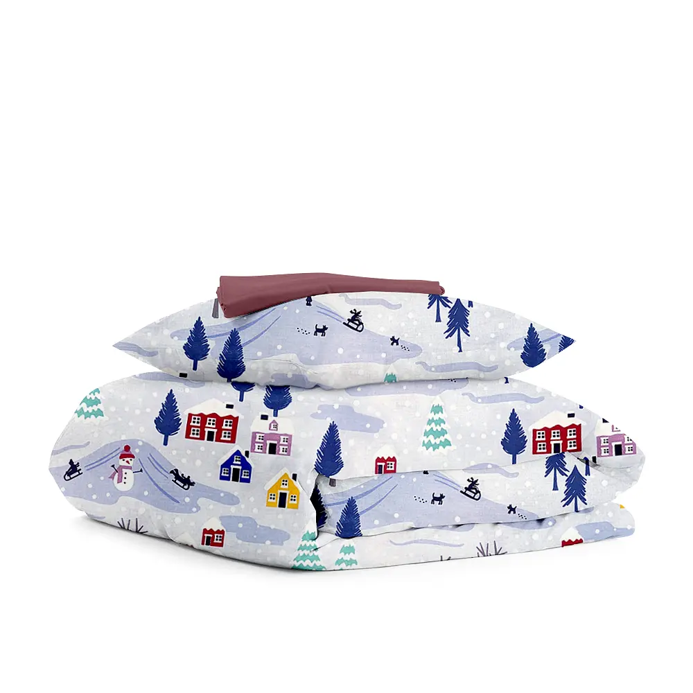 Дитяча постільна білизна в ліжечко SNOWMAN COSAS (4822052108482)