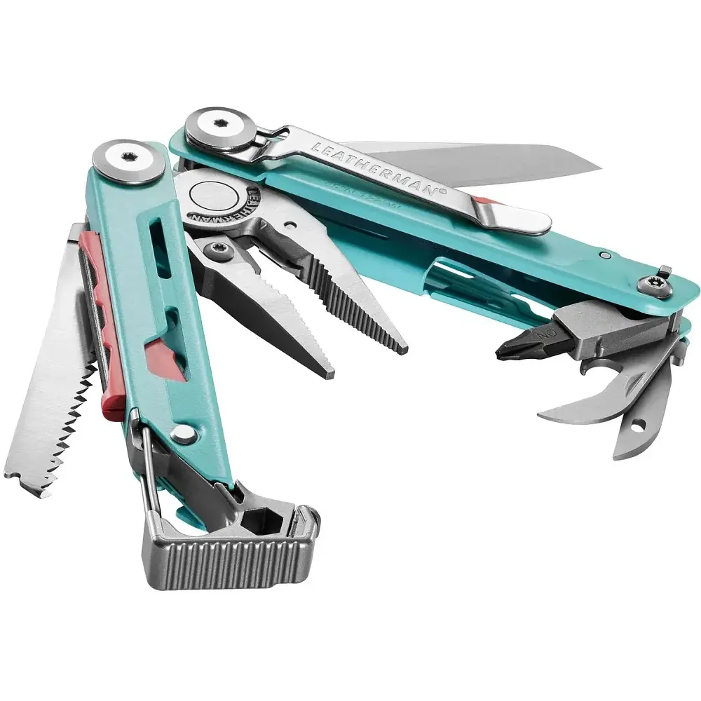 Мультитул Leatherman 833187 Signal Aqua Silve - фото 2