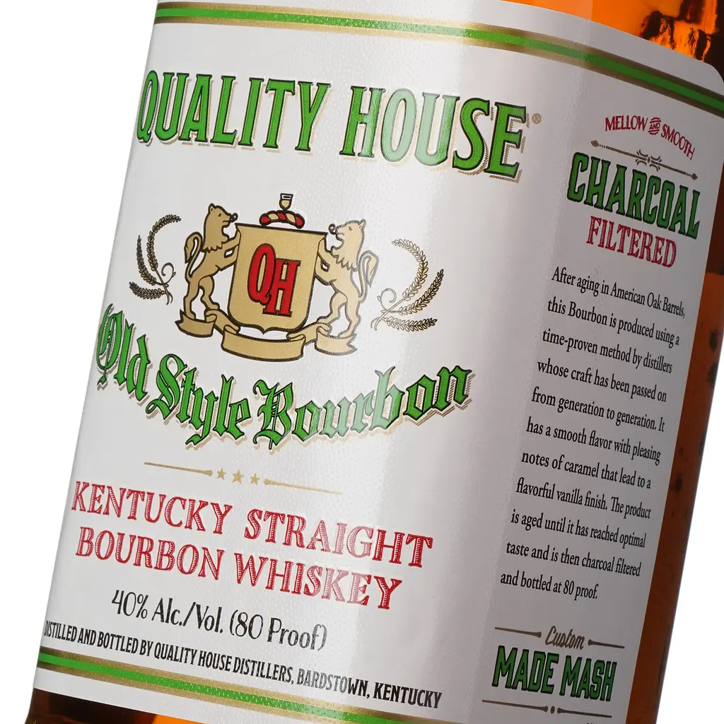 Бурбон Heaven Hill Distilleries Quality House Old Style White Bourbon 0.75 л 40% - фото 6