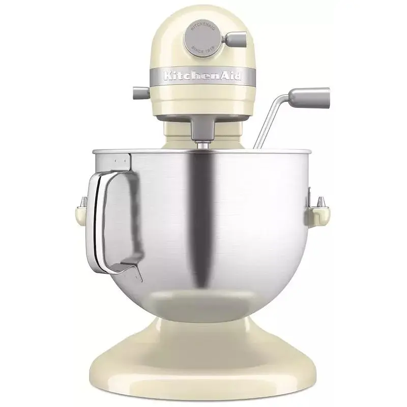 Планетарный миксер KitchenAid Artisan с подъемной чашей 6.6 л кремовый (5KSM70SHXEAC) - фото 4
