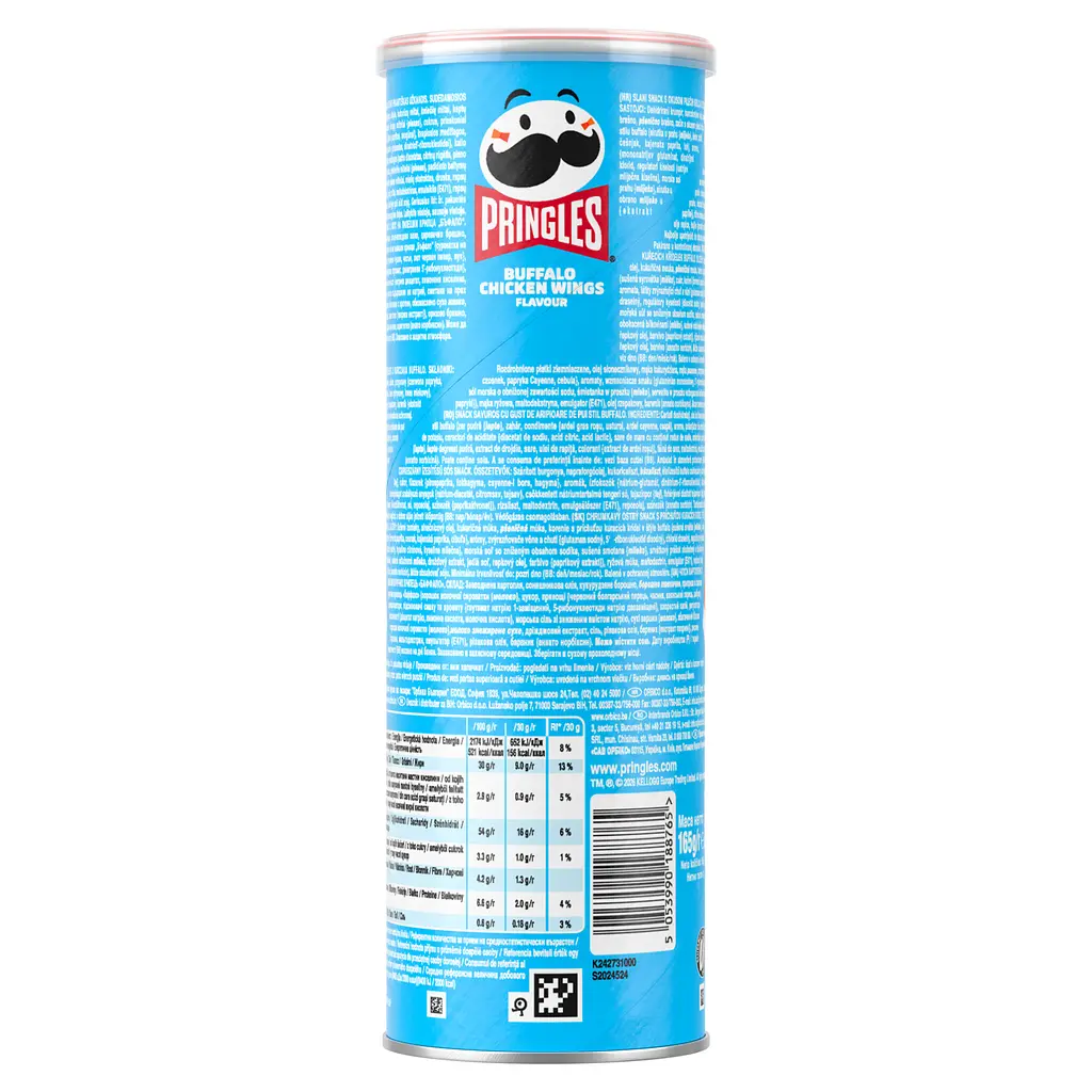 Чипсы Pringles Buffalo Chicken Wings куриные крылышки 165 г  - фото 2