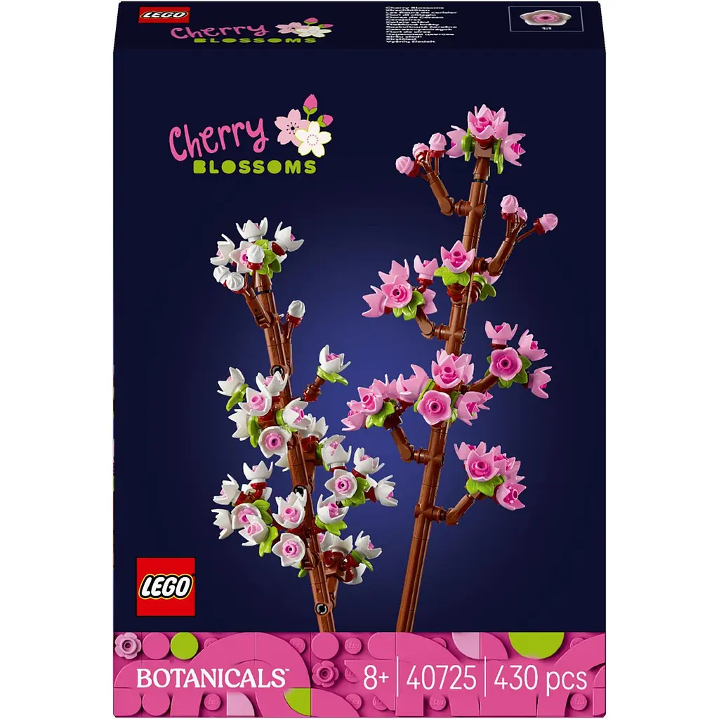 Конструктор LEGO Botanicals Цвіт вишні 430 деталей (40725) - фото 8