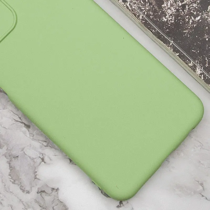 Чохол Silicone Cover Lakshmi Full Camera (A) для Oppo A38 / A18 Зелений / Pistachio - фото 3