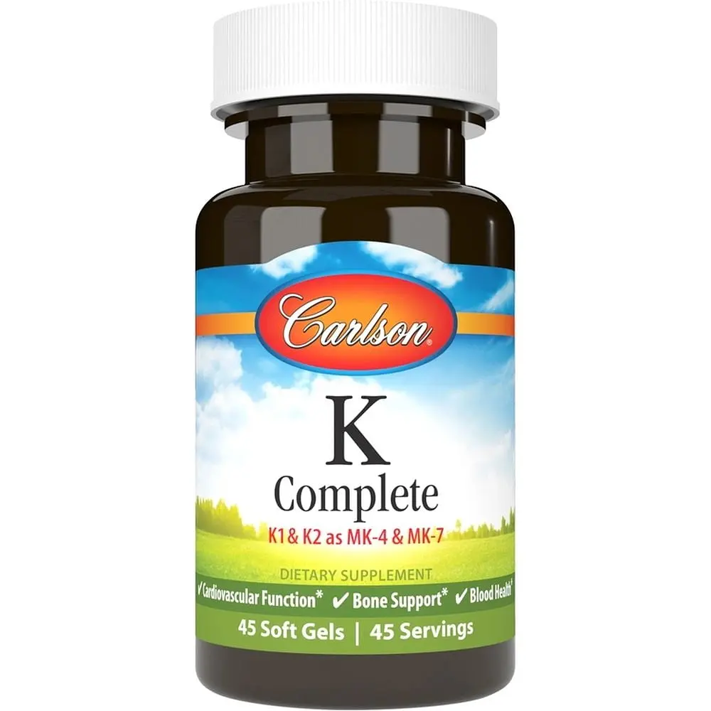Вітаміни та мінерали Carlson Labs K Complete 45 капсул - фото 1