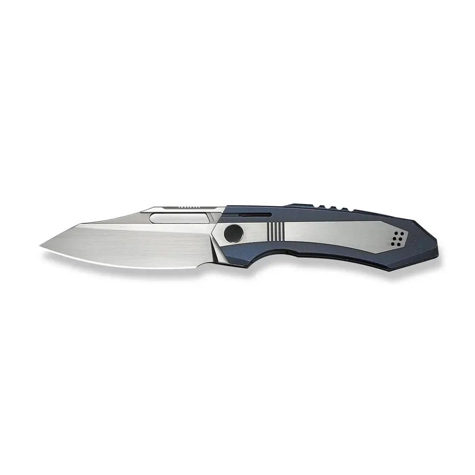 Ніж складаний туристичний Weknife Bogey (9.3 см) Bohler M390 / Titanium синій - фото 8