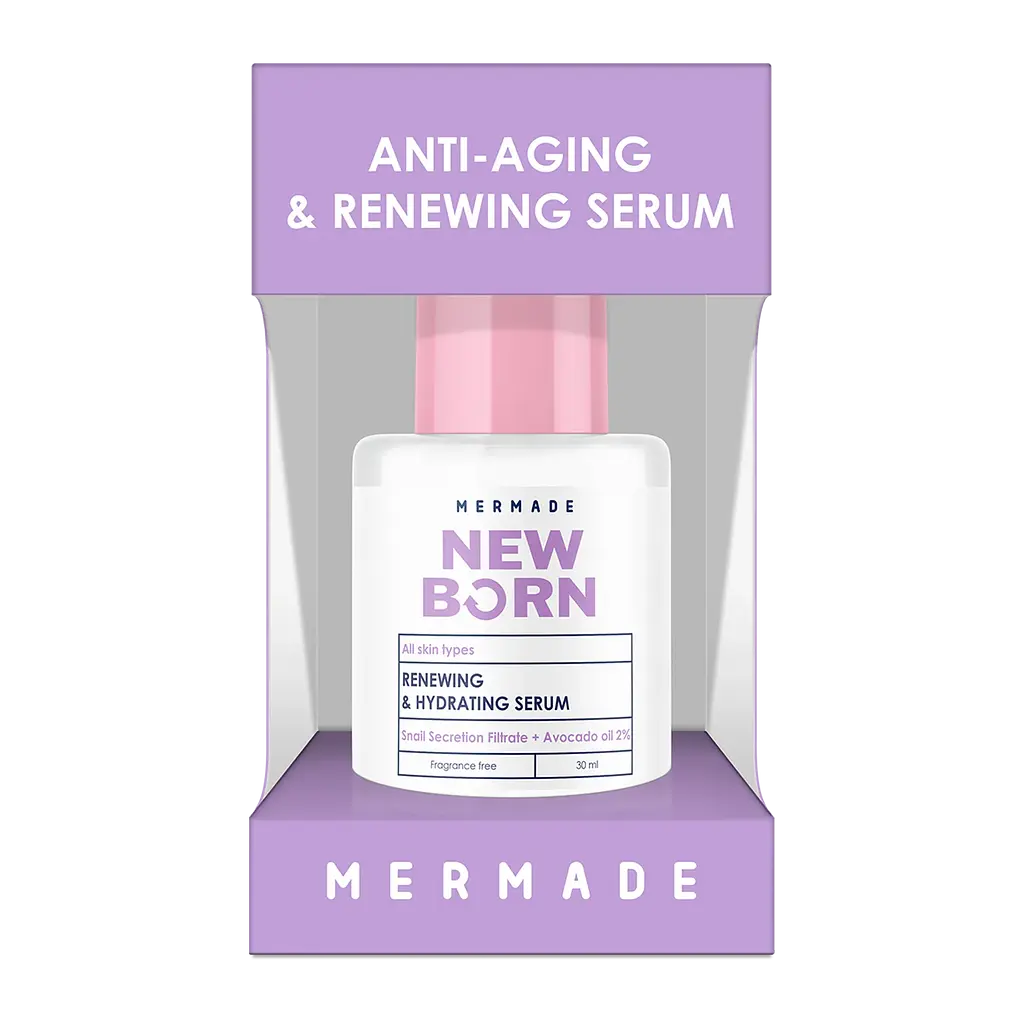 Антивозрастная сыворотка для лица Mermade New Born Snail Secretion Filtrate &amp; Hymagic-4D 30 мл - фото 3