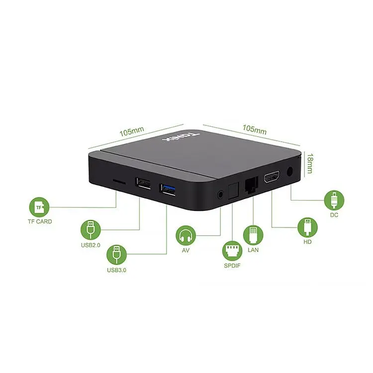 Смарт ТВ приставка Tanix W2 PRO 4/64 Гб Smart TV Box Android 11 - фото 7