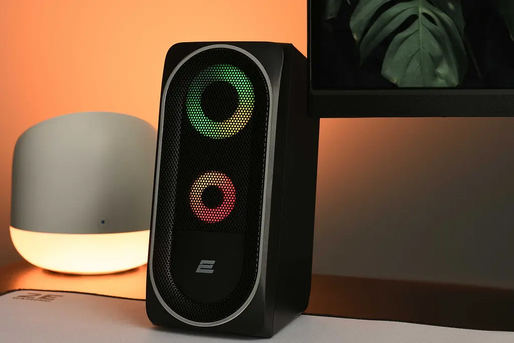Акустична система 2E PCS234 RGB, 2.0, USB, Black - фото 4