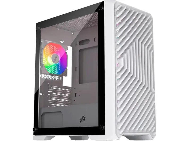 Корпус 1stPlayer Trilobite T5 White (T5-4F1-W-WH)