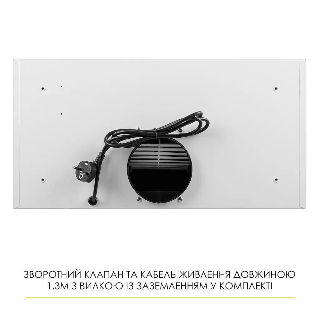 Витяжка повновбудована WEILOR LUMINA WBG 65 WHITE - фото 13