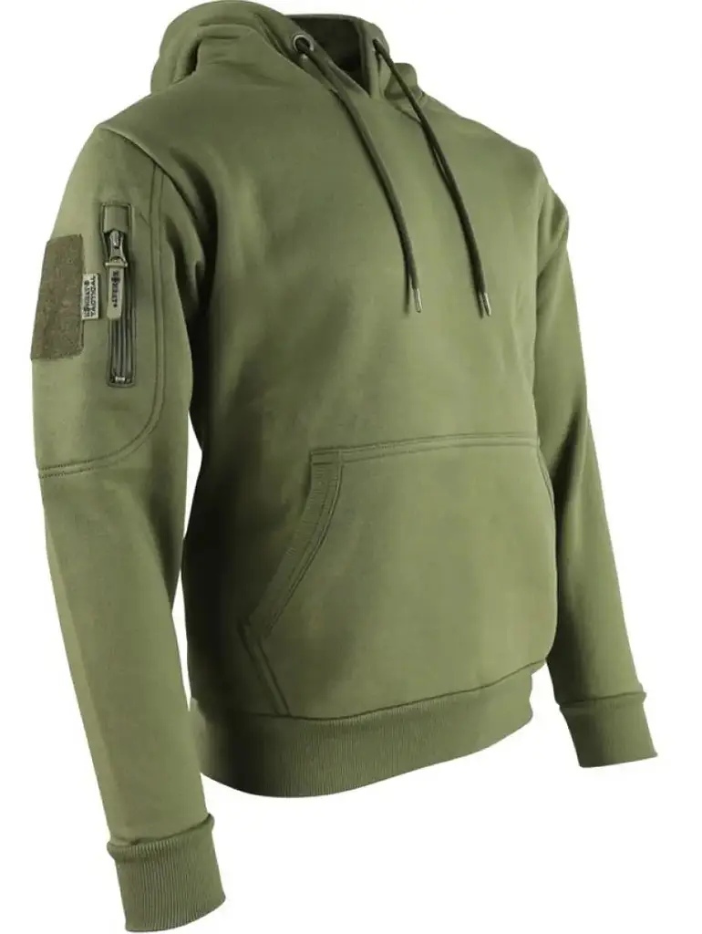 Кофта Kombat UK Tactical Hoodie XL Оливковая (1000-kb-th-olgr-xl) - фото 3