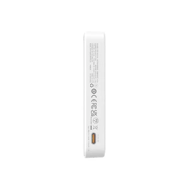 Зовнішній акумулятор магнітний Baseus MagPro Magnetic Bracket 5000mAh 20W (P10064101223-00) білий - фото 6