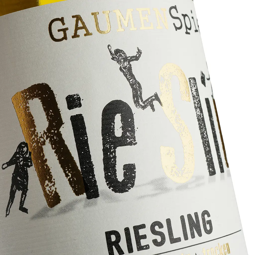 Вино Gaumenspiel Riesling, біле, сухе, 0,75 л - фото 5