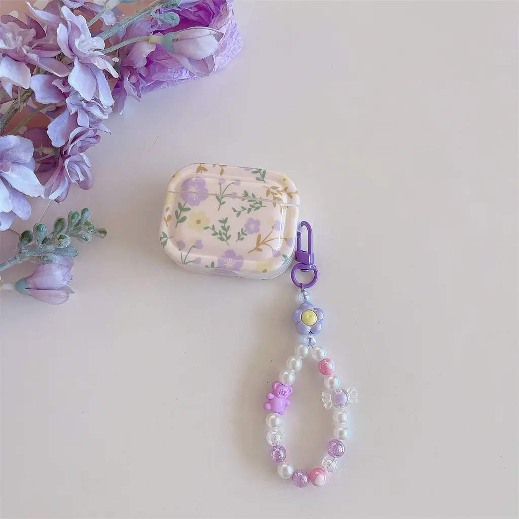 Чохол на airpods 3 ANbeauty Flowery Бежевий (AN0103331) - фото 2