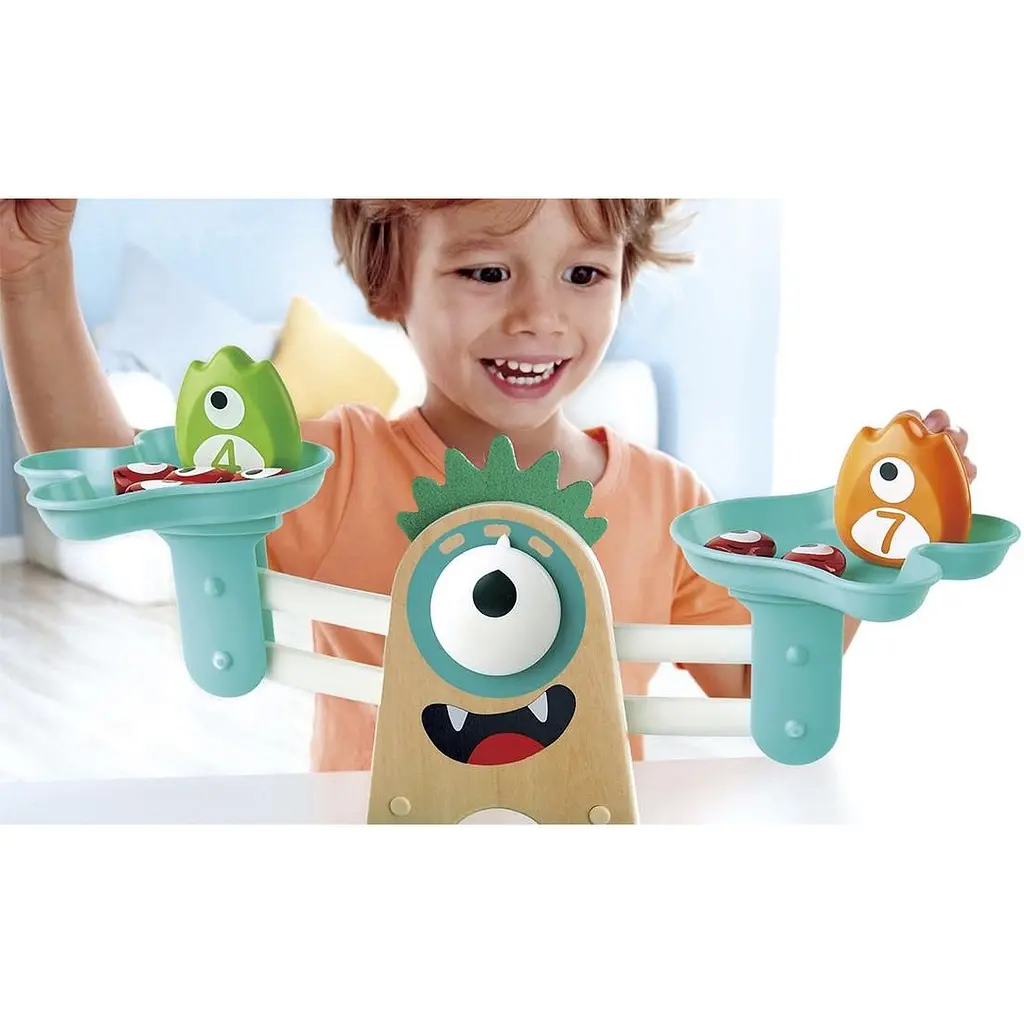 Игровой набор Hape Учебные весы Монстроматематика (E0511) - фото 6