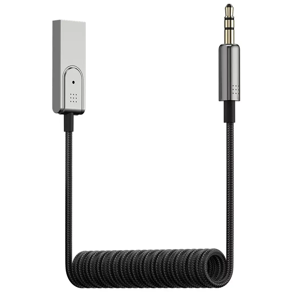 Бездротовий Bluetooth-кабель AUX USB, 3,5 мм, аудіоадаптер для ПК Auto Zuhause, кабель - фото 2