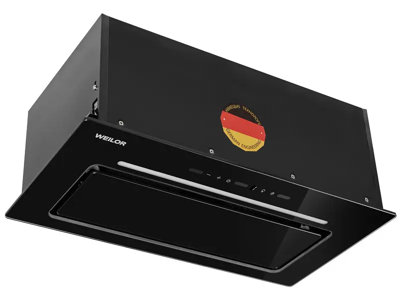 Витяжка вбудована WEILOR LUMINA WBG 69 BLACK SILENCE