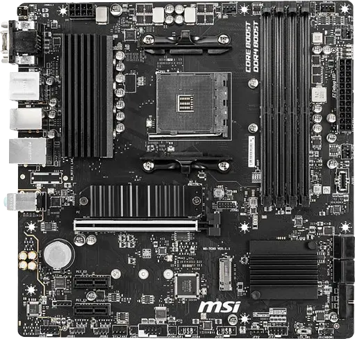 Материнская плата MSI B550M Pro-VDH Socket AM4 (B550M PRO-VDH) - фото 2