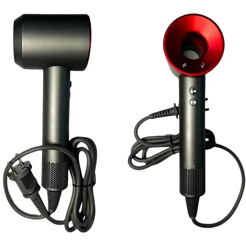 Фен для волосся PRO High Speed ​​Blower 6707 5в1 1200 Вт Чорний - фото 4
