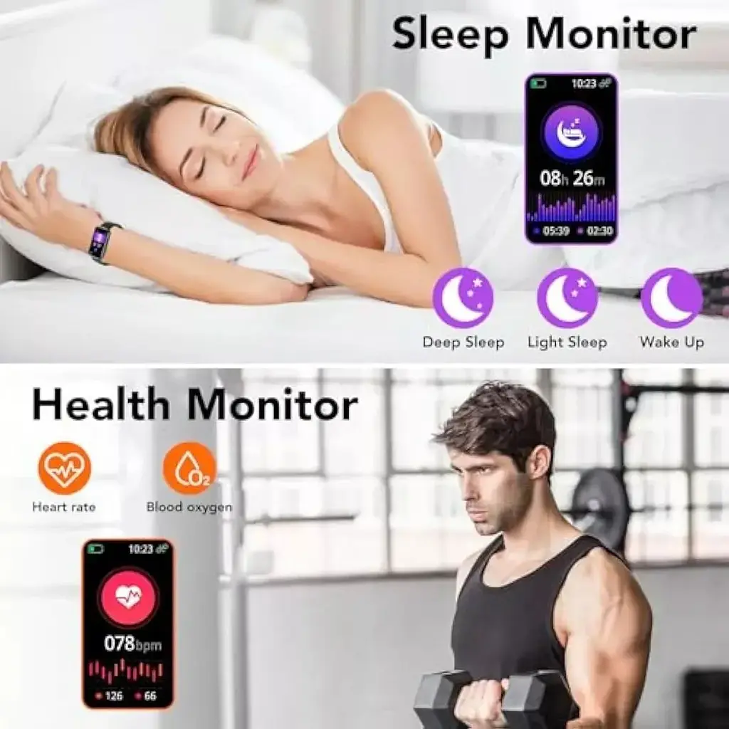 Розумний годинник Timu Fitness Tracker із серцевим ритмом 24/7 - фото 3
