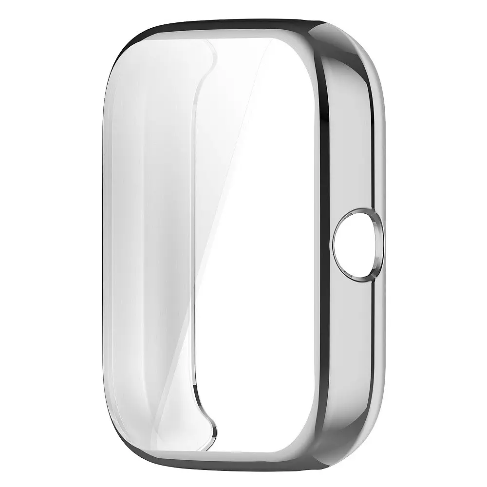 Защитный чехол Tamister для смарт-часов Amazfit Bip 3/3Pro серебристый - фото 4