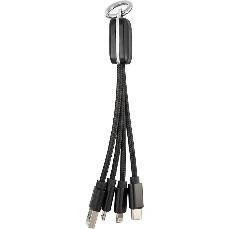 USB кабель Gelius Kraken Pro GP-KCC01 4in1 Black - фото 2