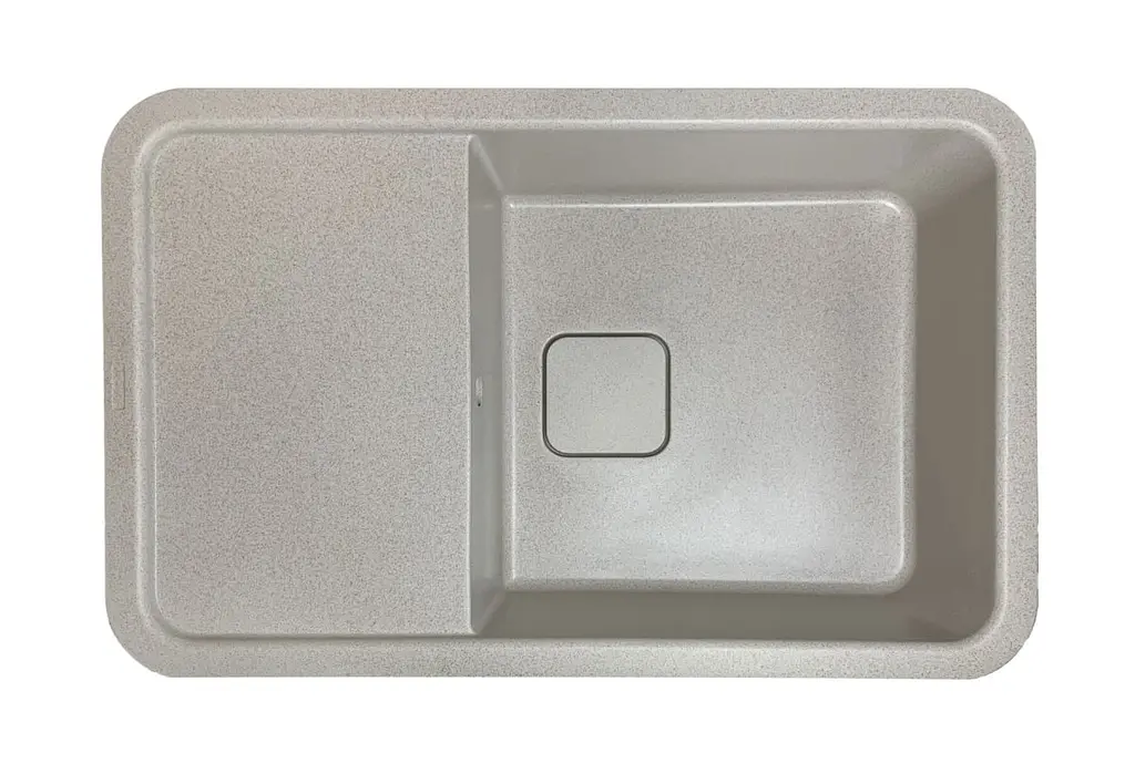Кухонна мийка Adamant EXISTENCE avena 775x505x190 мм, з крилом 77,5 см