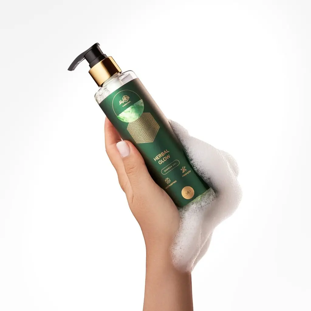 Парфумований гель для душу Зелена роса HERBAL GLOW MyIDi 250 мл - фото 3