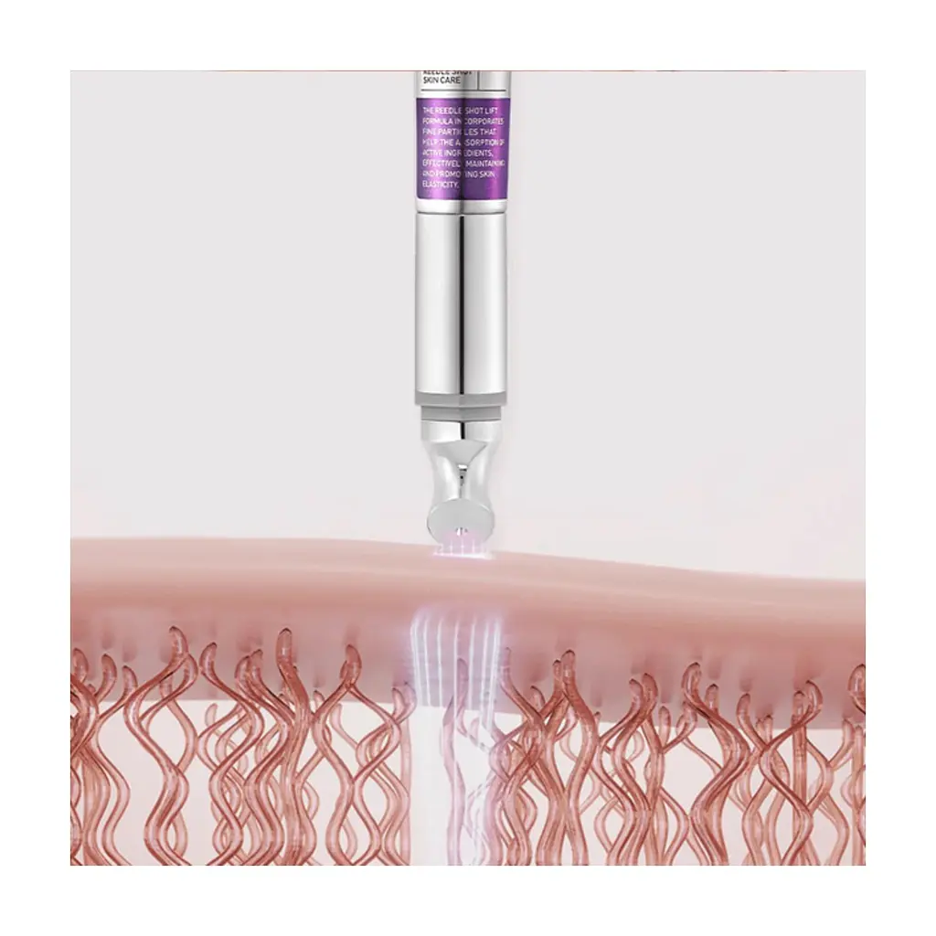 Крем для шкіри навколо очей VT Cosmetics Reedle Shot Lifting Eye Cream 15 мл (8809695679544) - фото 5