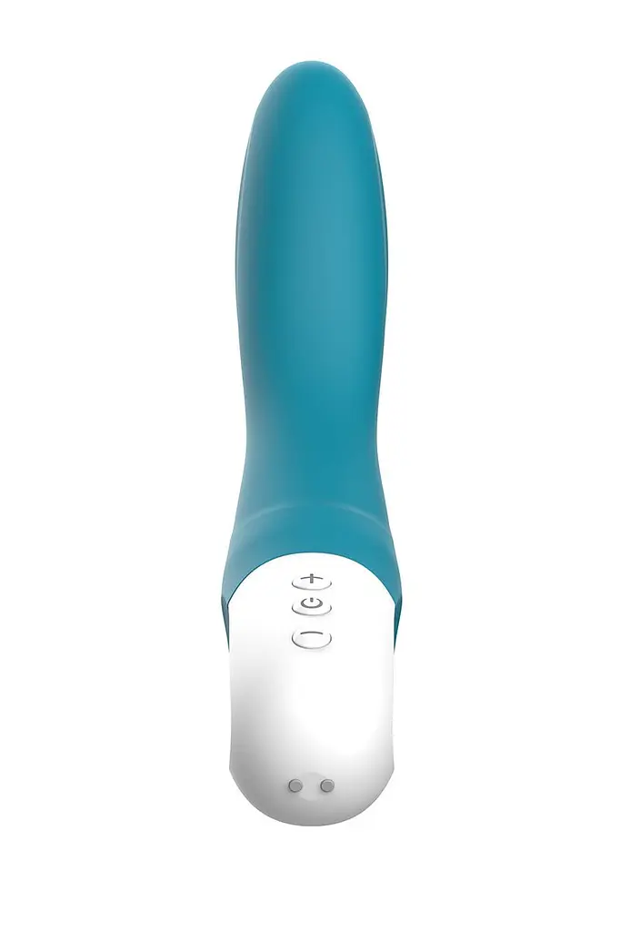 Вібратор точки G Liebe Bend It Rechargeable Ocean Blue, 10 режимів, дуже потужний, гнучкий стовбур - фото 5