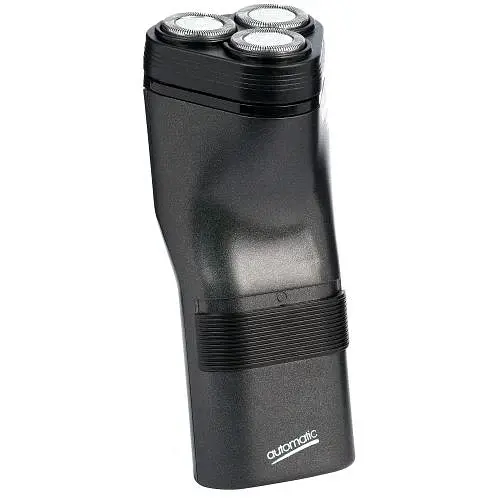 Електробритва Харків Х-7500, Black, 6W, роторна, сухе гоління, 3 головки для гоління, одинарне лезо, живлення від мережі, тример для скронь, механічна кнопка включення - фото 4