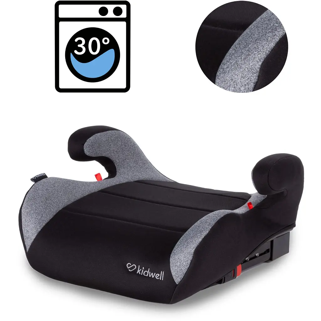 Бустер Kidwell Baxter Isofix 15-36 кг Black - фото 6