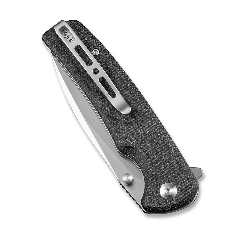 Ніж cкладний Sencut Sachse S21007-1 Micarta чорний - фото 6