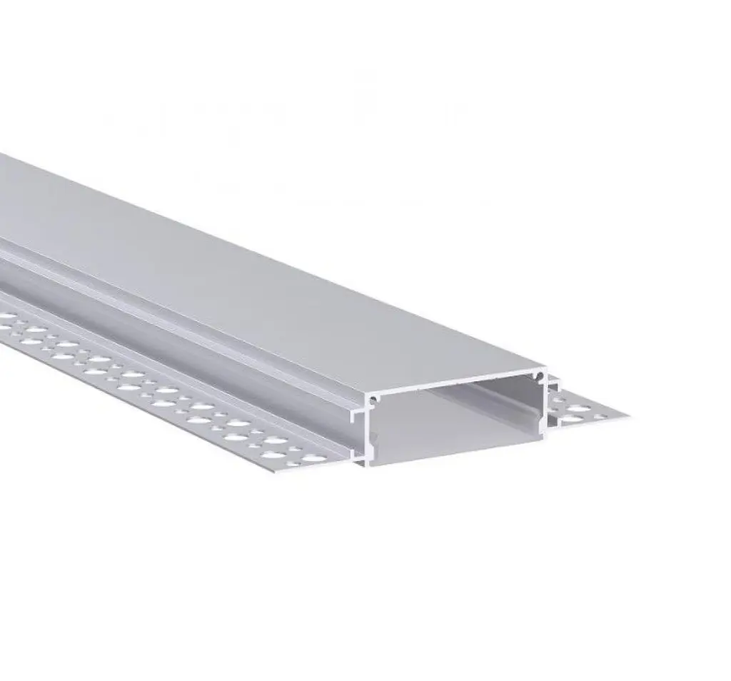 LED профіль врізний під шпаклівку з розсіювачем PC, 3м KLOODI KLP5020TR 3 - фото 3
