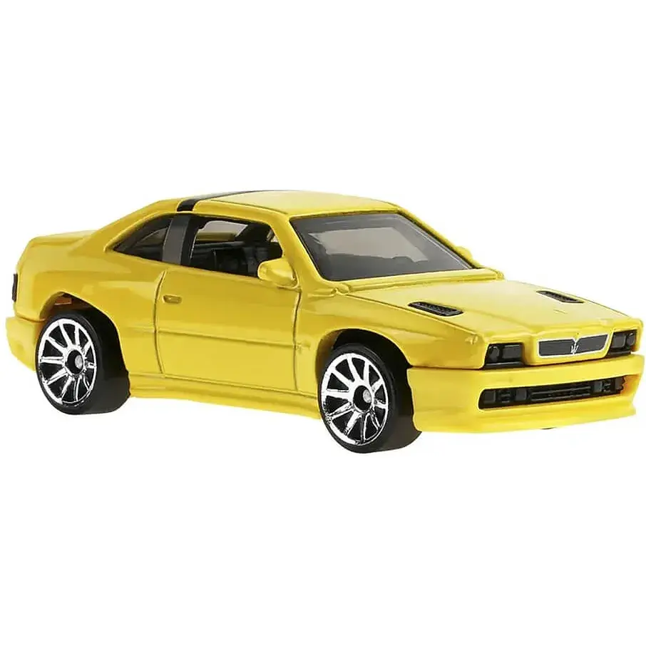 Базова машинка Hot Wheels Factory Fresh Maserati Shamal жовта (5785) JJL08-N521 - фото 2
