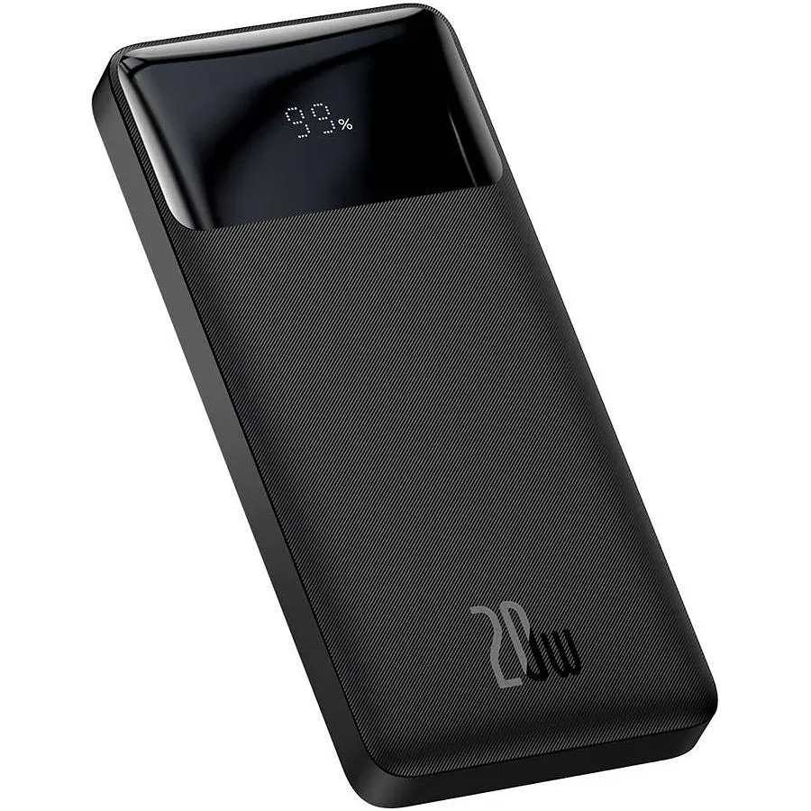 Зовнішній акумулятор Baseus Bipow Overseas 20W 10000mAh Black (PPBD050301/PPDML-L01) [79289] - фото 2