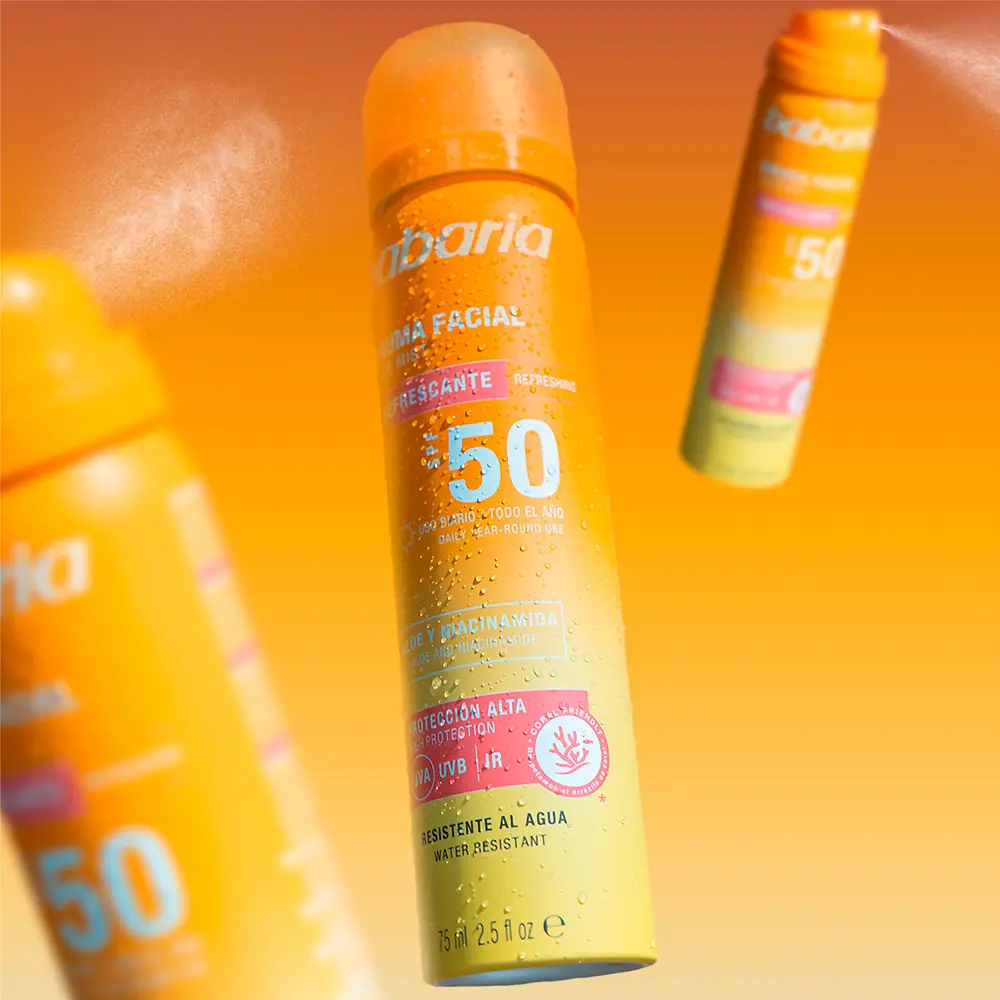 Мост для лица солнцезащитный Babaria Facial Mist SPF50, 75 мл - фото 2