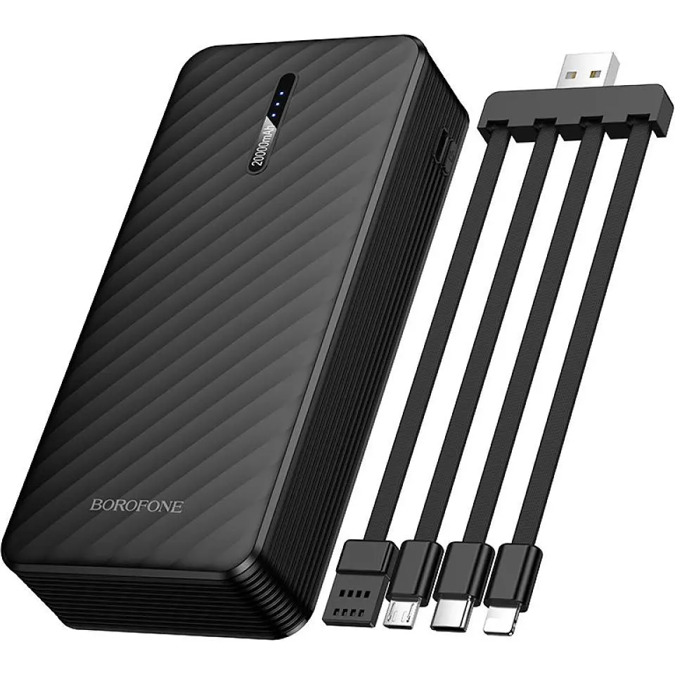 Зовнішній акумулятор Borofone BJ84A 20000mAh 22.5W Black [156653] - фото 2