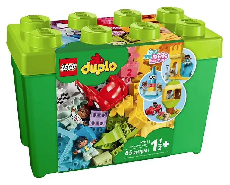 Конструктор LEGO DUPLO® Велика коробка з кубиками 85 деталей (10914) - фото 10