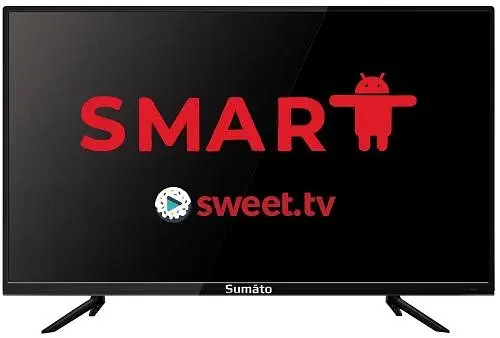 Телевізор 32" Sumato 32HTS03, LED, 1366x768, 60 Гц, Smart TV, DVB-T2/C, HDMI, USB, VESA 200x100 - фото 3