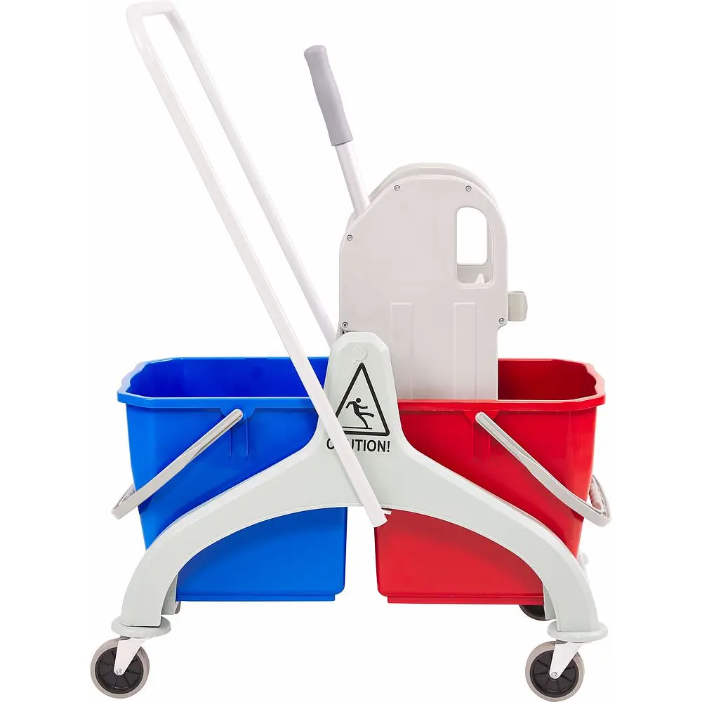 Візок для прибирання Ermop Professional з віджимом на 2 відра по 18 л - фото 2