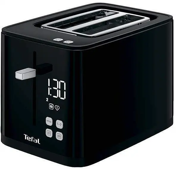 Тостер Digital 850Вт, LED дисплей, пластик, черный Tefal teh0025684 - фото 2